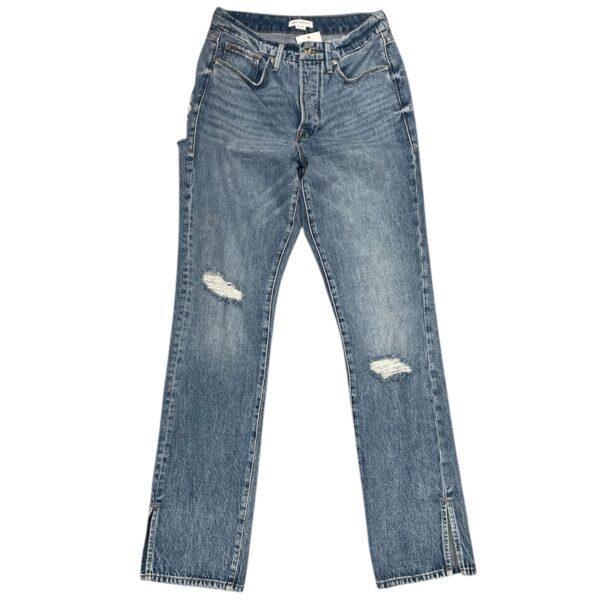 Good American alt lõhikuga ja kõrge pihaga teksased, suurus 4/27